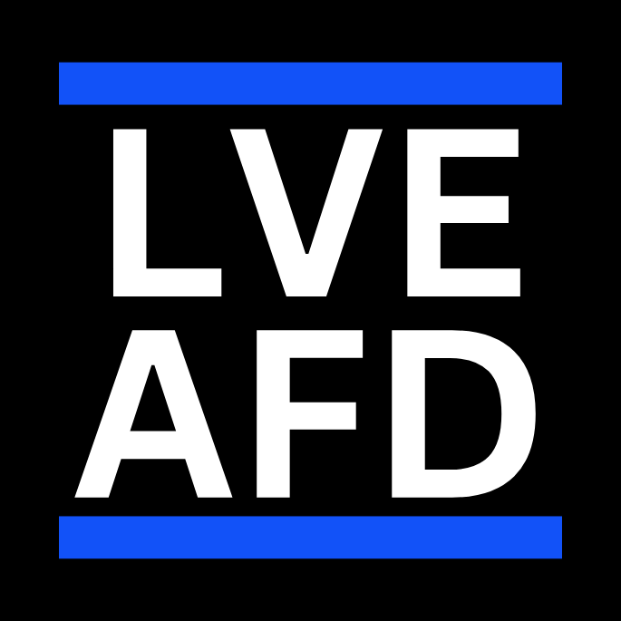 50x LVE AFD Aufkleber - Premium Qualität - Wetterfest für Outdoor