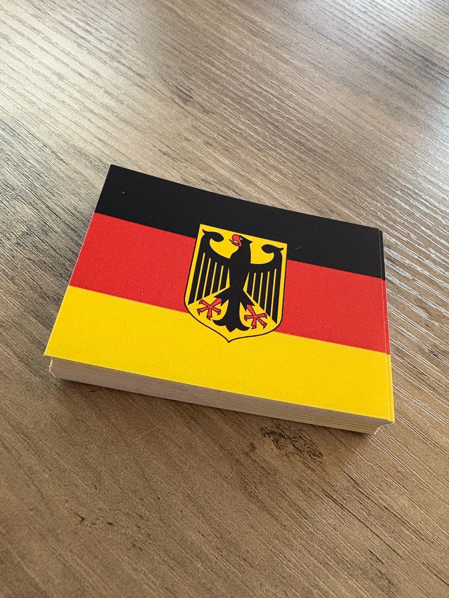 50x Deutschland Aufkleber- Premium Qualität - Wetterfest für Outdoor